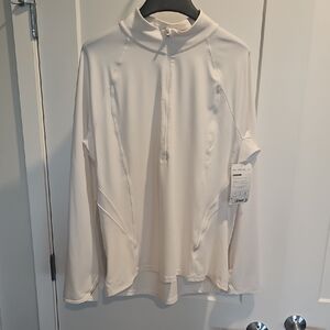 NWT Athleta Run Free Half Zip XL